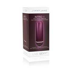 Фиолетовый вибромассажер Intro 1 Purple - 9,5 см.