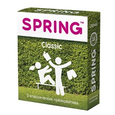 Классические презервативы SPRING CLASSIC - 3 шт.