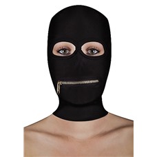 Маска с молнией Extreme Zipper Mask with Mouth Zipper SH-OU175BLK