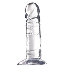 Гелевый фаллоимитатор на присоске JELLY JOY RADIANT - 16,5 см.