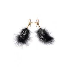 Стимулятор FF GOLD DELUXE FEATHER CLAMPS 399323PD