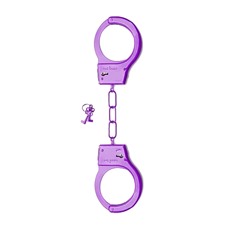 Металлические наручники SHOTS TOYS Purple SH-SHT347PUR