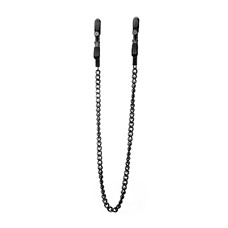 Зажимы на соски с цепочкой Ouch! Black SH-OU077BLK