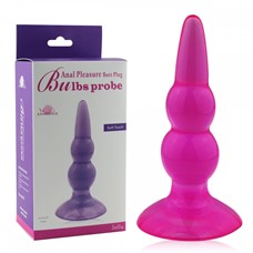 Анальная пробка розовая Bulbs Probe 10089003