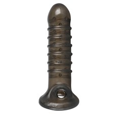 Насадка на пенис стимулирующая с утяжкой для мошонки Penis Sleeve, 18 см