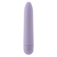 Фиолетовый вибромассажер FIRST TIME MINI VIBE - 11,5 см.