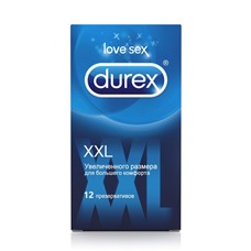 Презервативы увеличенного размера Durex XXL - 12 шт.