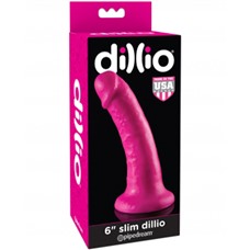 Фаллос на присоске Dillio Slim - PipeDream, 17 см