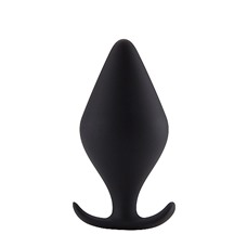 Анальная пробка Butt Plug with Handle Medium Black SH-SHT377BLK