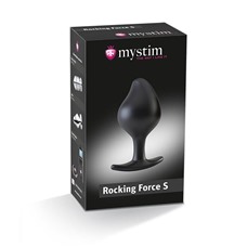 Анальная пробка Rocking Force S для электростимуляции - 9,5 см.