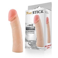 Фаллоимитатор-насадка RealStick #442 - 17,5 см.