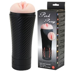 Вибромастурбатор в колбе Pink Pussy, 23 см.