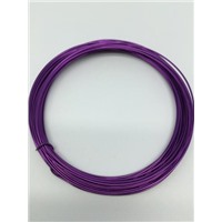 Проволока цветная алюминиевая 100% цвет: фиолетовый (purple) 1мм 10м