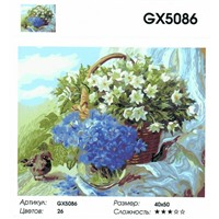 Картина для рисования по номерам, арт. GX 5086