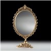 Зеркало настольное в бронзовой оправе