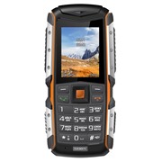 Сотовый телефон TEXET TM-513R Black Orange (сертификат пыле/влаго защиты IP67)