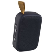 Портативная акустика Perfeo BRICK черная Bluetooth+FM+microSD+AUX 3.5, 3 Вт, 500 mAh