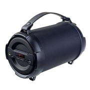 Портативная акустика Perfeo TERCERO черная Bluetooth+FM+microSD+AUX 3.5, 18 Вт, 3000 mAh