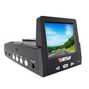 Видеорегистратор ARTWAY MD-102 + радар-детектор+GPS 1920х1080,2",140°,microSD