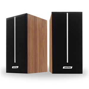 Мультимедийные Bluetooth-колонки SmartBuy GATE SBA-4120 коричн./стерео/20Вт/Bluetooth/AUX3,5мм/FM/MP3/220В