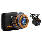 Видеорегистратор Carcam Каркам D2 1920х1080,140*,G-сенсор,2 кам.