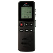 Диктофон Ritmix RR-810 (4Gb) Black Моно, Li-Ion, MP3, сегмент. дисп. , петл. микрофон