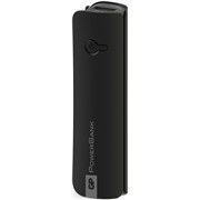 Аккумулятор внешний GP RC02ABE 2600 mAh, чёрный Li-Ion, 1 USB, 1A, фонарь, время заряда 5 час.