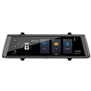 Видеорегистратор Recxon Panorama V1(зеркало) Android 9.8",1920x1080,3G,Wi-Fi,GPS,BT,FM,2 кам,навигация