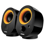 Акустическая система Sven 316 черный. 4 Вт, питание USB, мощность 2х2 Вт