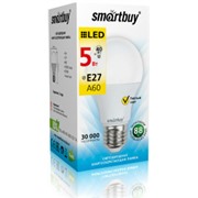 Светодиодная лампа Smartbuy SBL-A60-05-30K-E27-A теплый свет
