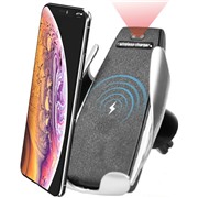 Держатель AXPER Magic SMART Qi роботизированный с функцией беспроводной зарядки Qi, 3.5"- 5.9" в дефлектор