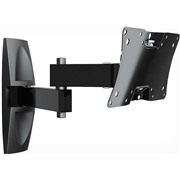 Кронштейн для LCD TV  HOLDER LCDS-5064 черный глянец 19" – 32", 30 кг, расстояние от стены 65 - 510мм.