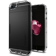 Чехол  Spigen (042CS20981) для iPhone 7/8 Crystal Wallet, черный