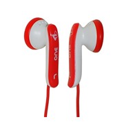 Наушники Fischer Audio JB One White/Red вкладыши