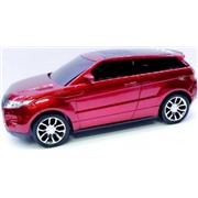 Портативная акустика Машинка Range Rover Evogue (S666) красн (USB,microSD,AUX)