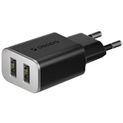 З/У Deppa (11380) 2 USB 2.4А, черный