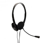 Наушники Blast BAH-316 Computer ,черные, накладные с микрофоном