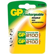 Аккумулятор GP 210AAHC / R6 (2100 mAh) BL2 (2/20)