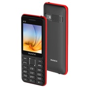 Сотовый телефон MAXVI K12 Black Red