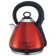 Чайник АКСИНЬЯ КС-1010 красный 2200Вт, 3 л, нерж.