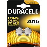 Батарейка Duracell CR2016 BL2 (2/20)