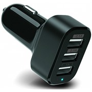 Авто З/У OLMIO (038714) 3 USB 5.2A черный