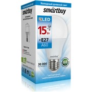Светодиодная лампа Smartbuy SBL-A60-15-60K-E27 холодный дневной свет