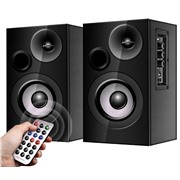 Акустическая система Ginzzu GM-313 2.0, 2x25W/BT/USB/SD/AUX/ДУ