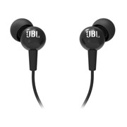 Наушники JBL C100si Black вкладыши вакуумные с микрофоном