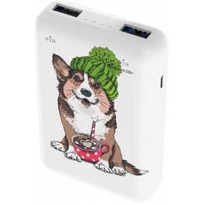 Аккумулятор внешний Ritmix RPB-10007 Corgi 10000 mAh