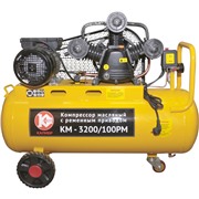 Компрессор масляный с ременным приводом КМ-3200/100РМ