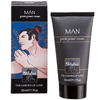 Shiatsu Man Penis Power Cream, 50 мл
Крем для мужчин, увеличивающий эрекцию