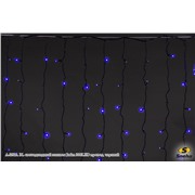  Sneha A-292A BL светодиодный занавес 2х2м 300LED провод черный