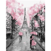 Картина для рисования по номерам "Гламурный Париж" арт. GX 22055